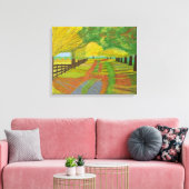 Herbstlaub Leinwanddruck (Insitu (Wohnzimmer))