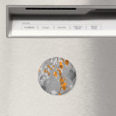 Herbstlaub Magnet (In Situ (Geschirrspüler))