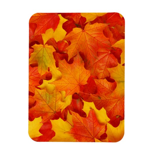 Herbstlaub Magnet (Vertikal)