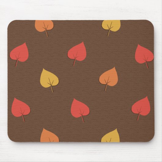 Herbstlaub-Mauspad Mousepad (Vorne)