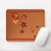 Herbstlaub Mousepad (Mit Mouse)