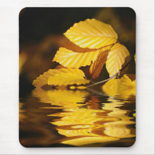 Herbstlaub Mousepad