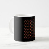 Herbstlaub Muster-Fall-Blätter-Muster-niedlich Kaffeetasse (Vorderseite Links)