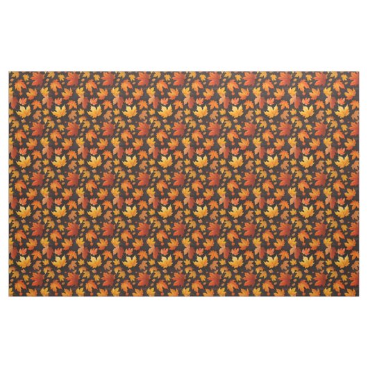 Herbstlaub Muster Stoff (Fat Quarter (45,7 x 55,9 cm))