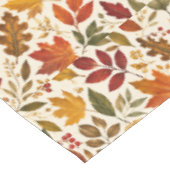 Herbstlaub-Muster Tischdecke (Schrägansicht)