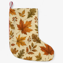 Herbstlaub-Muster | Wasserfarben Herbstlaub