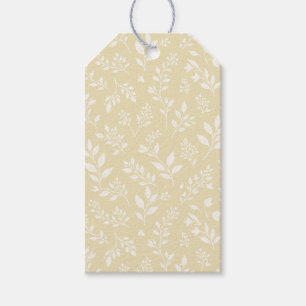 Herbstlaub Neutral - Golden Weizen Geschenkanhänger