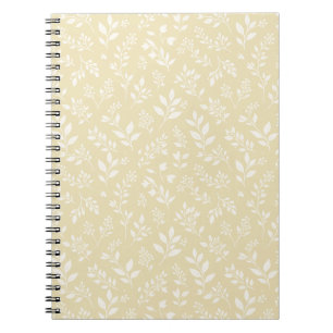 Herbstlaub Neutral - Golden Weizen Notizblock