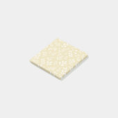 Herbstlaub Neutral - Golden Weizen Post-it Klebezettel (angewinkelt)