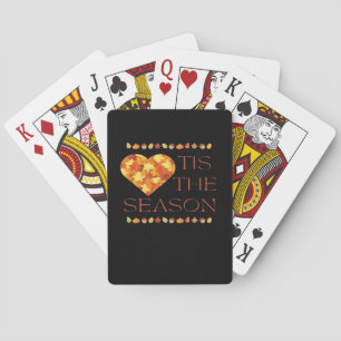 Herbstlaub Niedlich Herbst Grafik Erntedank Pumpk Spielkarten