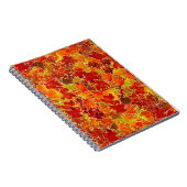 Herbstlaub Notizblock (Rechte Seite)