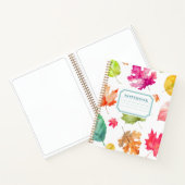 Herbstlaub Notizblock (Innenseite)