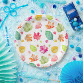 Herbstlaub Pappteller (Party)