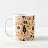 Herbstlaub Pilze und Pumpkin Kaffee Tasse (Links)