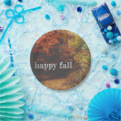 Herbstlaub Plate Pappteller (Party)