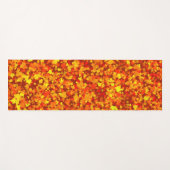 Herbstlaub Pose Yogamatte (Vorderseite (Horizontal))