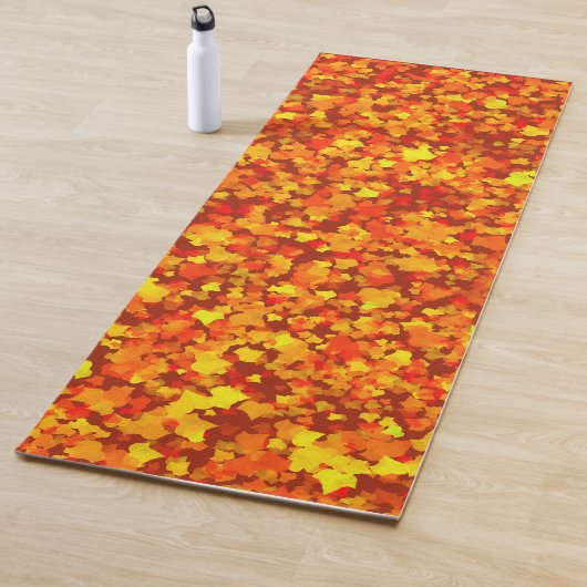 Herbstlaub Pose Yogamatte (Beispiel)