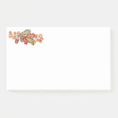 Herbstlaub Postnotizen Post-it Klebezettel (Vorderseite)