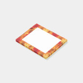 Herbstlaub Postnotizen Post-it Klebezettel (angewinkelt)