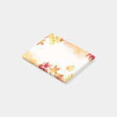 Herbstlaub Postnotizen Post-it Klebezettel (angewinkelt)