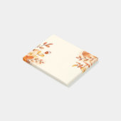 Herbstlaub Postnotizen Post-it Klebezettel (angewinkelt)