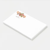 Herbstlaub Postnotizen Post-it Klebezettel (angewinkelt)