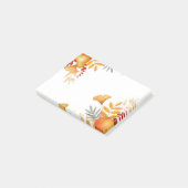 Herbstlaub Postnotizen Post-it Klebezettel (angewinkelt)