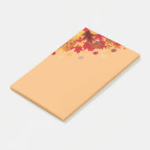 Herbstlaub Postnotizen Post-it Klebezettel (angewinkelt)