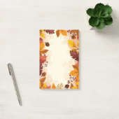 Herbstlaub Postnotizen Post-it Klebezettel (Büro)