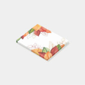 Herbstlaub Postnotizen Post-it Klebezettel (angewinkelt)