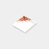 Herbstlaub Postnotizen Post-it Klebezettel (angewinkelt)