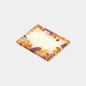 Herbstlaub Postnotizen Post-it Klebezettel (angewinkelt)