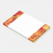 Herbstlaub Postnotizen Post-it Klebezettel (angewinkelt)