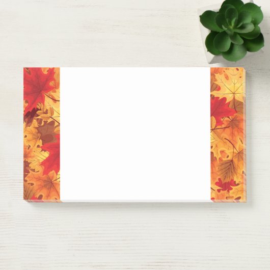 Herbstlaub Postnotizen Post-it Klebezettel (Büro)