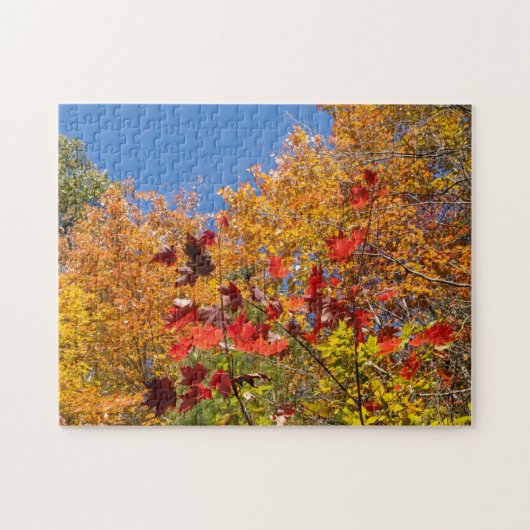 Herbstlaub Puzzle (Horizontal)