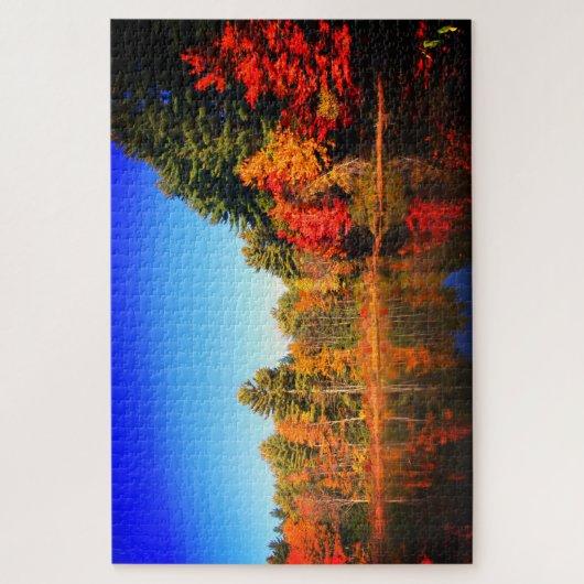 Herbstlaub Puzzle (Vertikal)