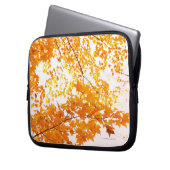 Herbstlaub-Reflexion Laptopschutzhülle (Vorderseite Links)
