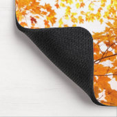 Herbstlaub-Reflexion Mousepad (Ecke)