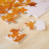 Herbstlaub-Reflexion Puzzle (Seite)