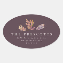 Herbstlaub Rücksendeadresse