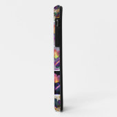 Herbstlaub Rustikale Patchwork-Quilt-Collage Case-Mate iPhone Hülle (Hinten/Links)