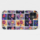 Herbstlaub Rustikale Patchwork-Quilt-Collage Case-Mate iPhone Hülle (Rückseite (Horizontal))