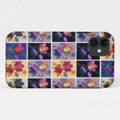 Herbstlaub Rustikale Patchwork-Quilt-Collage Case-Mate iPhone Hülle (Rückseite (Horizontal))