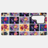 Herbstlaub Rustikale Patchwork-Quilt-Collage Samsung Galaxy Hülle (Rückseite (Horizontal))