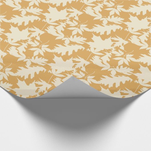 Herbstlaub - Saisonverpackungspapier Geschenkpapier (Ecke)