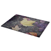 Herbstlaub Schneidebrett (Ecke)