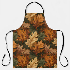 Herbstlaub schürze