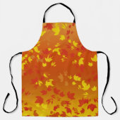 Herbstlaub Schürze (Vorderseite)