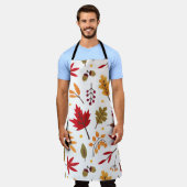 Herbstlaub Schürze (Getragen)