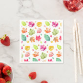 Herbstlaub Serviette (Beispiel)